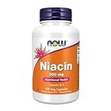 Niacina Vitamina B-3 500mg Niacin 100 Capsulas Vegetarianas - No Brasil Mpower