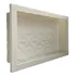 Nicho Banheiro 30x60 Fundo 3d Embutir Parede Porta Shampoo Cor Pérola
