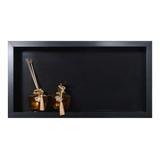 Nicho Banheiro box Porcelanato Borda Alumínio 30x61x11