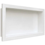 Nicho Banheiro Tipo Porcelanato Parede Embutir 30x60 Branco