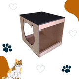 Nicho Casa Para Gato Em Mdf  g  Cor Mdf 6mm