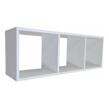 Nicho Colmeia 80x35x30 Na Cor Branco 100 mdf
