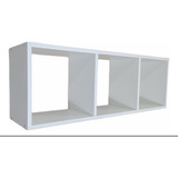 Nicho Colmeia 80x65x30 Na Cor Branca Fosco 100 mdf