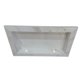 Nicho De Porcelanato Calacata Gold Bordas Retas 70x30x10