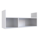 Nicho Decorativo Infantil De Parede Com Livreiro Branco