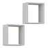 Nicho Decorativo Kit Com 2 Unidades, 30x30x10