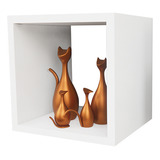 Nicho Decorativo Organizador Colecoes