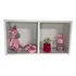 Nicho Duplo Prateleira Decorativa 53x28x15 Sala Quarto Cozin