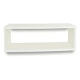 Nicho Mdf Prateleira Reforçado Banheiro Sala Quarto Cor Branco