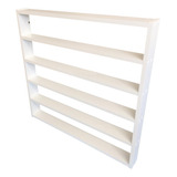 Nicho Organizador Expositor 200 Esmaltes Montado Mdf Cor Branco