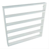 Nicho Organizador Expositor 300 Esmaltes Prateleira Branco Cor Nicho Expositor Branco