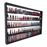 Nicho Organizador Expositor 360 Esmaltes 5 Prateleiras Mdf Cor Preto