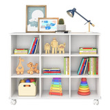 Nicho Organizador Multifuncional Com Rodízios Branco