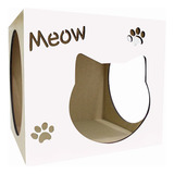 Nicho Para Gatos Meow Branco