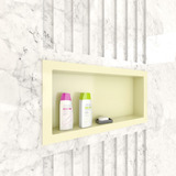 Nicho Parede Embutir P Banheiro Cozinha 30x60cm Bege Gregue