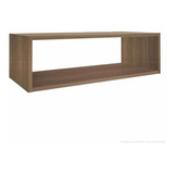 Nicho Retangular Coleções Mdf 50x20x20 Mdf Amadeirado Claro