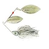 Nichols Lures Pulsator Metal Flake Spinnerbait Double Willow Spinnerbait Green Tilapia  21 G