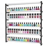Nichos Organizador Expositor Industrial Para Esmaltes -Preto-
