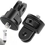 Niewalda Adaptador De Montagem De Tripé Adaptador De Montagem De Alumínio 2 Unidades 20 Adaptador De Conversão Para Montagem De Adaptador De Tripé Adequado Para Gopro Hero Insta360 X3 Sjcam Câmer