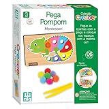 Nig Brinquedos Jogo Educativo Madeira Crescer Pega Pompom