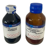 Nigrosina Solução 8  Pa 100ml   Eosina Amarela 25g