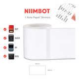 Niimbot B1 b21 b3s 80x50mm Adesiva 1 Rollo Branco
