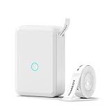 NIIMBOT D110 Etiquetadora Mini Impressora De Etiquetas Máquina De Etiquetar Com Fita Térmica Bluetooth Máquina De Etiquetar Pequena Impressora De Autocolantes Para Casa Cozinha Escola Escritório