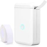 NIIMBOT D110 Etiquetadora Mini Impressora De Etiquetas Máquina De Etiquetar Com Fita Térmica Bluetooth Máquina De Etiquetar Pequena Impressora De Autocolantes Para Casa Cozinha Escola Escritório