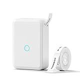 NIIMBOT D110 Etiquetadora Mini Impressora De Etiquetas Máquina De Etiquetar Com Fita Térmica Bluetooth Máquina De Etiquetar Pequena Impressora De Autocolantes Para Casa Cozinha Escola Escritório