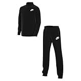 Nike Agasalho Infantil Unissex Nsw Futura Com Punho De Poliéster, Preto/preto/branco, 158 Reino Unido