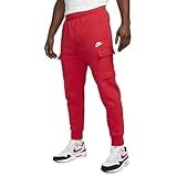 Nike Calça Cargo Masculina Sportswear Club Fleeceb University Red University Red White CD3129 657 University Red University Red White GG