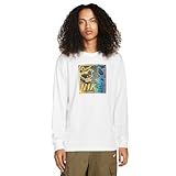 Nike Camiseta Masculina De Manga Comprida Estampada SB Branco GG
