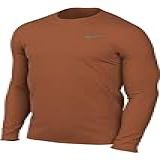 Nike Camiseta Masculina De Manga Comprida Team Legend -Média- Laranja Deserto-