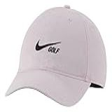 Nike Chap U De Golfe Masculino Ajust Vel Lavado Heritage86  Espuma Rosa Preta  Tamanho Nico