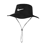 Nike Chapéu De Golfe Unissex Dri-fit Uv Golf, Preto/branco, G-gg