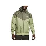 Nike Jaqueta Corta Vento Masculina Windrunner Sportswear Jacaré Oliva Média GG