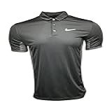 Nike Men's Polo Shirt 100% Polyester Dc7841 Black (large)