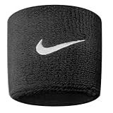 NIKE Pulseiras Pretas Swoosh