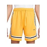 Nike Shorts De Basquete Feminino Dri-fit Fly Crossover, Amarelo/preto/branco, P