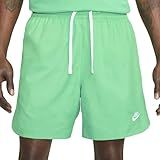 Nike Shorts De Tecido Nsw, Verde/branco, P