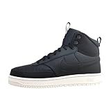 Nike T Nis Masculino Court Vision Mid WNTR Preto Preto Phantom DR7882 002 Preto Preto Fantasma 11 5