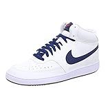 Nike Tênis Masculino Court Vision Mid Branco Branco Branco 9