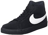 Nike Tênis Masculino Sb Zoom Blazer Mid 864349 (reino Unido), Preto/branco-preto-preto, 8