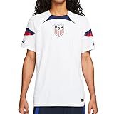 Nike USA Home Camisa Masculina Autêntica Da Copa Do Mundo De Futebol 22 23  Branco  XXG