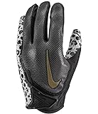 Nike Vapor Jet 7.0 Football Gloves Gray | Gold Xl