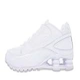 Nike Women S Shox Enigma Casual Shoes  White White  Numeric 8 Point 5 