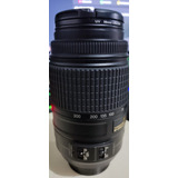 Nikon Af-s 55-300mm F4.5-5.6g Ed Vr Dx Com Filtro Uv E Tampa