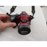 Nikon Coolpix P510 Vermelho Ruby Raríssima 