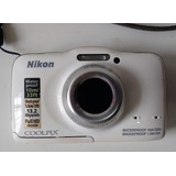 Nikon Coolpix S32 Compacta Cor Branco