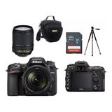  Nikon D7500 18-140mm Vr + Bolsa + Tripé + Cartão 64gb - Nfe